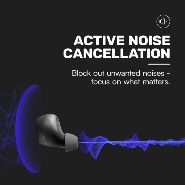 Raycon Everyday Earbuds (2024 Edition) - Bluetooth True Wireless in-Ear Buds with 32 Hours Playtime, Multpoint Technology, Extreme Comfort, and Active Noise Cancellation (Carbon Black) - Image 6